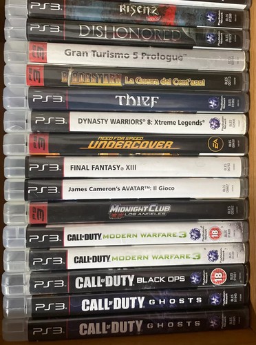 Lotto giochi ps3 playstation - giochi,